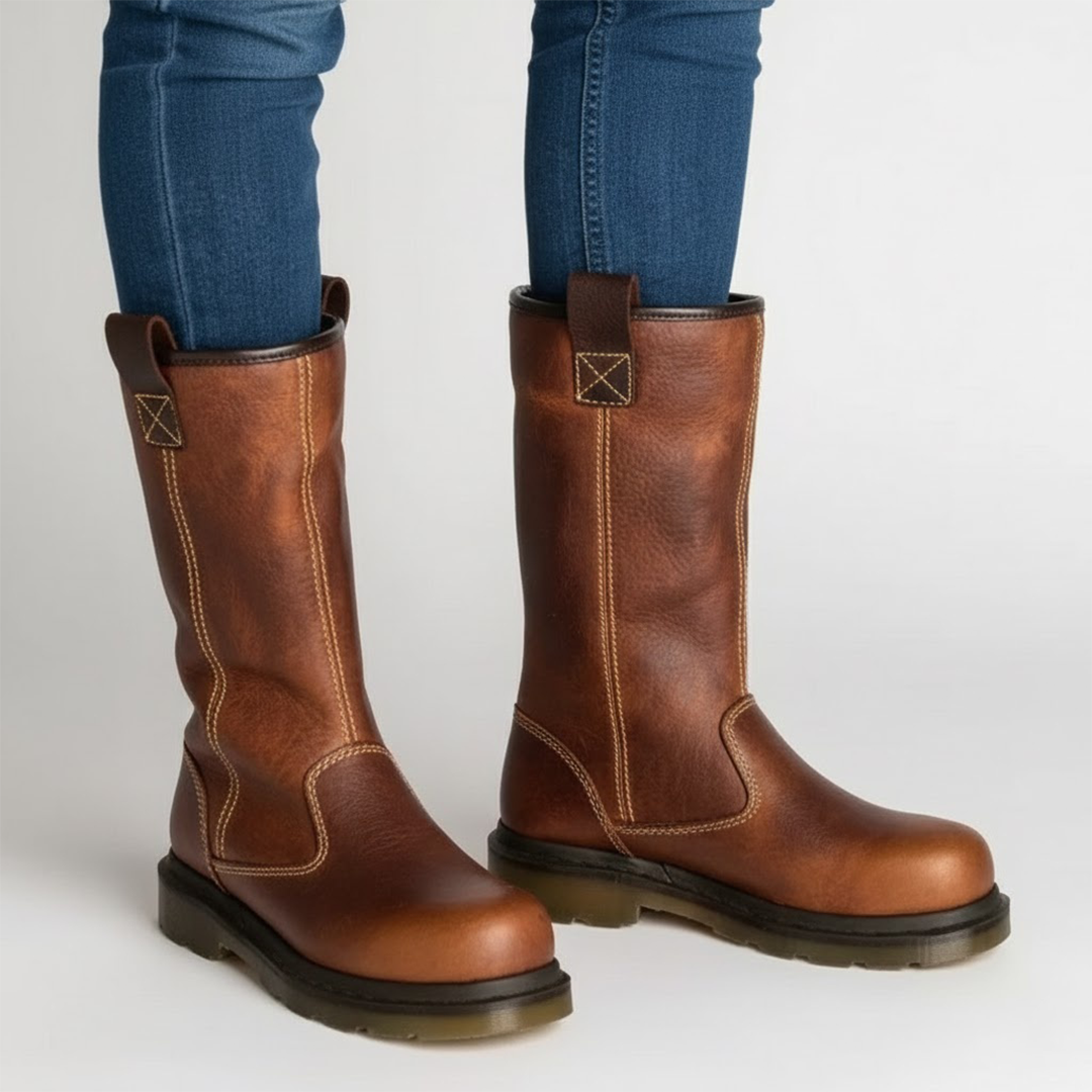Biruvi | Women's Lined Leather Boots