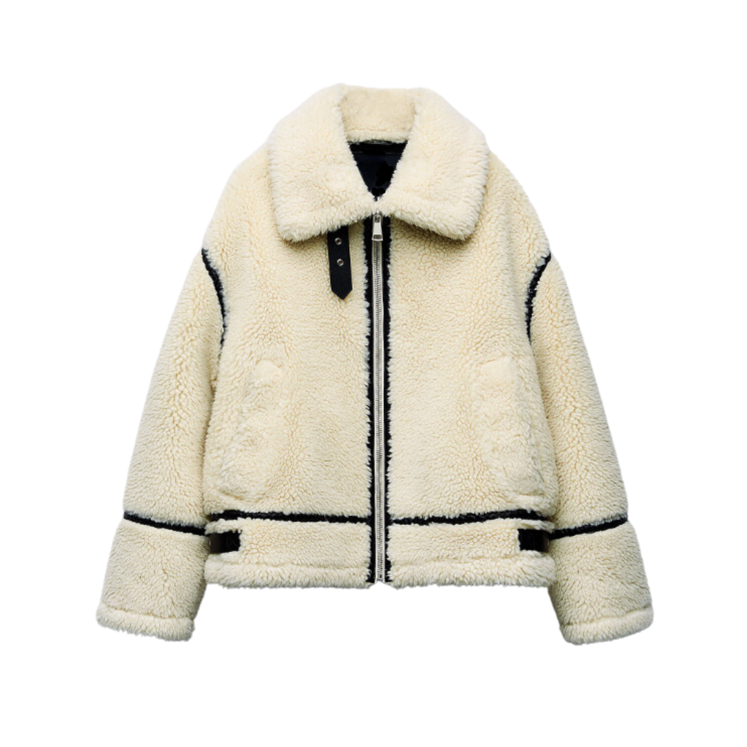 Biruvi | Women's Shearling Jacket