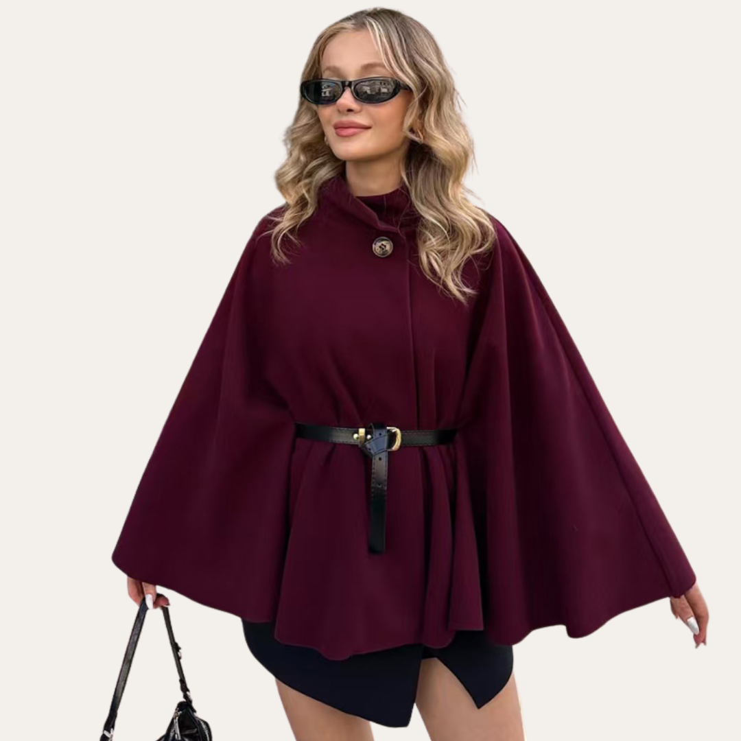 Biruvi | Women's Stylish Cape Coat