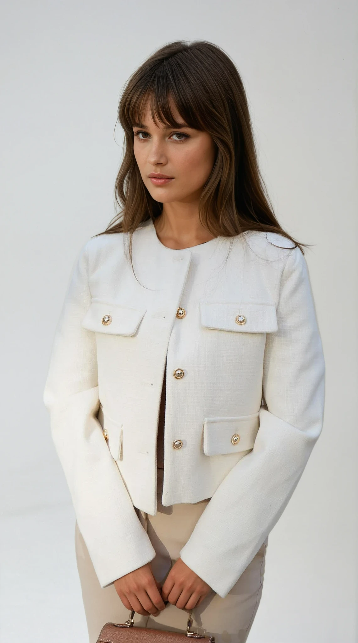 Biruvi | Women's Vintage Cropped Jacket
