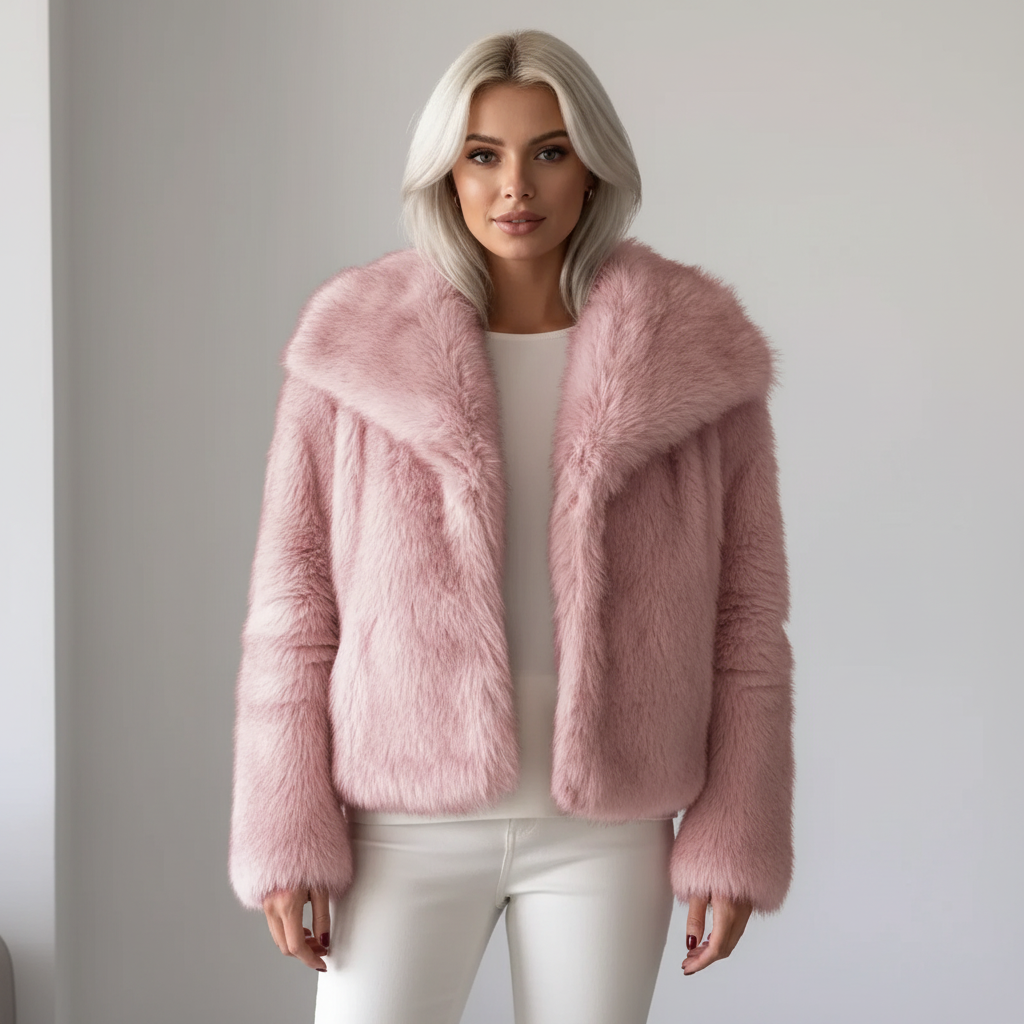 Biruvi | Women's Faux Fur Winter Coat