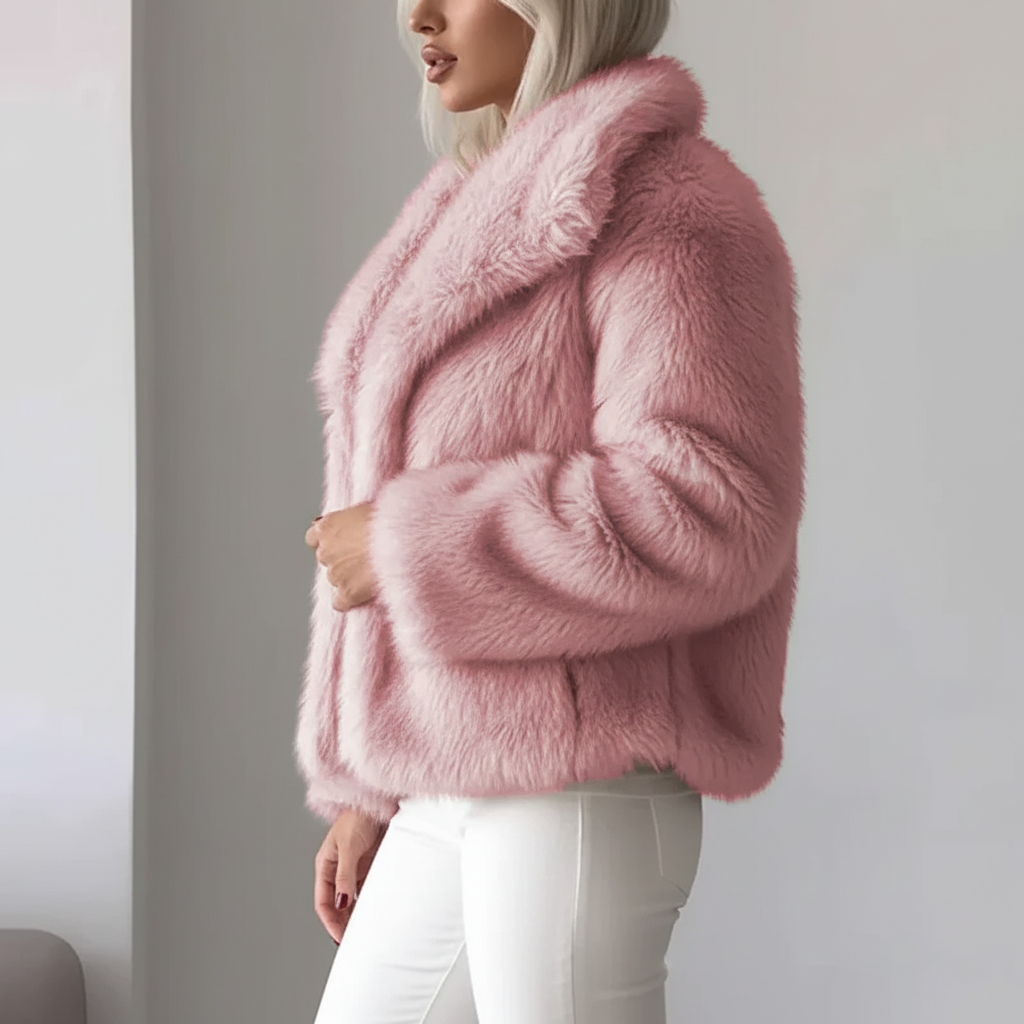 Biruvi | Women's Faux Fur Winter Coat