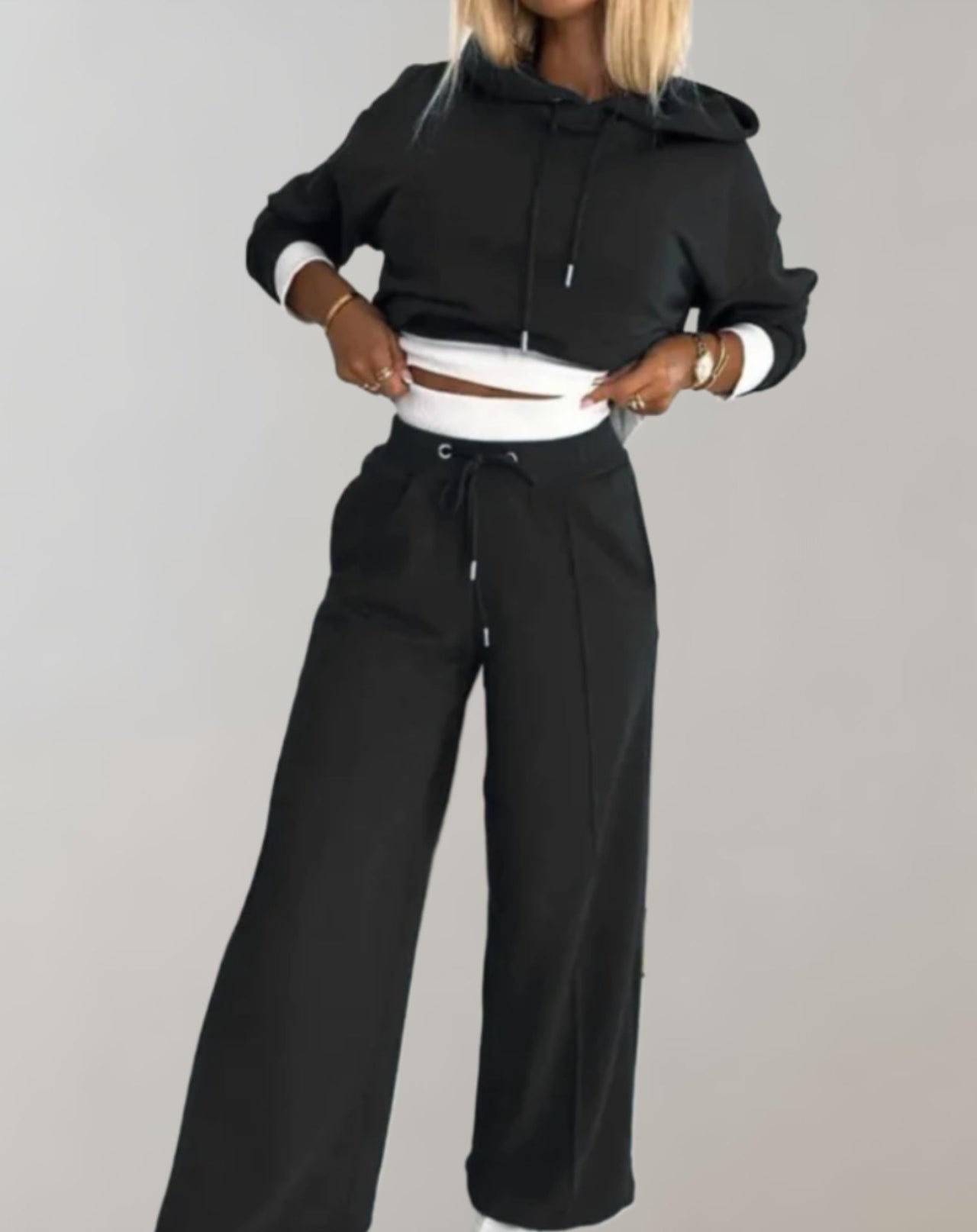 Biruvi | Women’s 2-Piece Hoodie Tracksuit Set