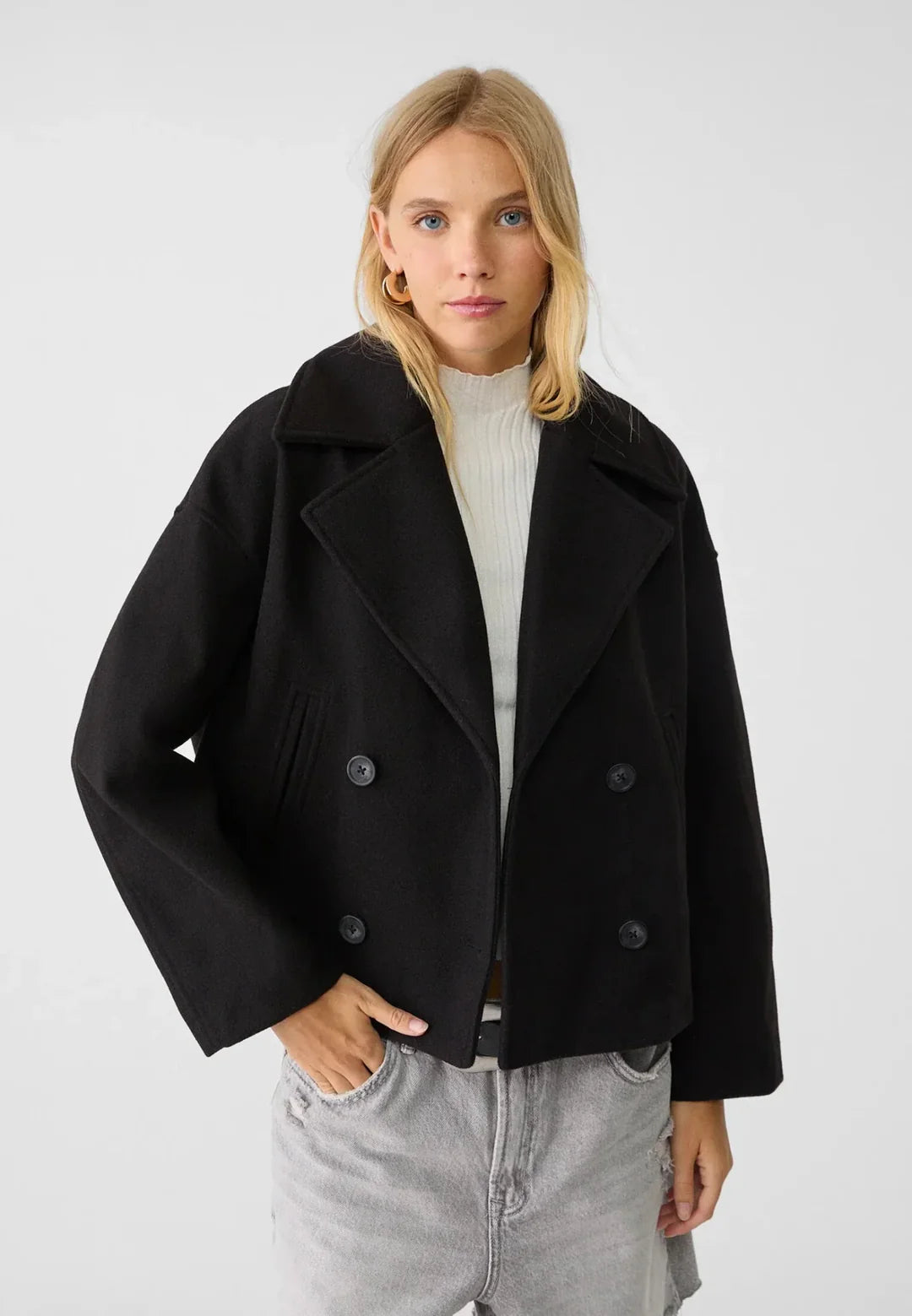 Biruvi | Women’s Casual Button Jacket