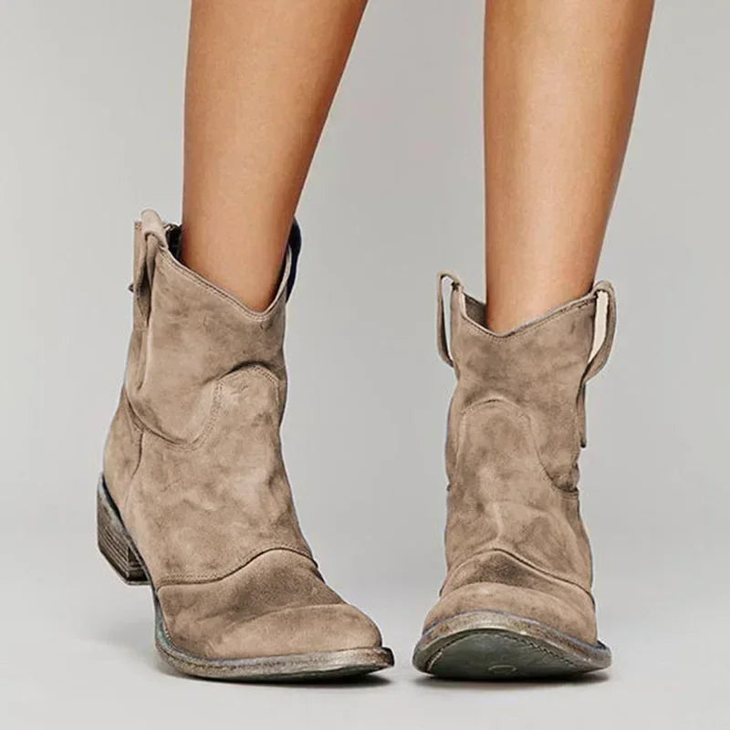Biruvi | Women’s Cowboy Ankle Boots