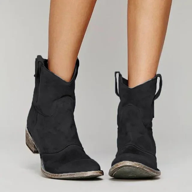 Biruvi | Women’s Cowboy Ankle Boots