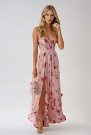 Celeste | Floral Cut-Out Maxi Dress – Graceful Elegance with a Romantic Touch 1