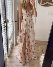 Celeste | Floral Cut-Out Maxi Dress – Graceful Elegance with a Romantic Touch 4