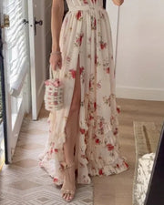 Celeste | Floral Cut-Out Maxi Dress – Graceful Elegance with a Romantic Touch 5