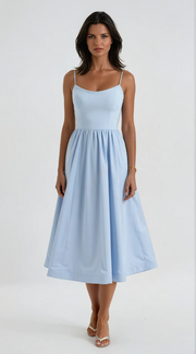 Taminé | Flowing Midi Dress – Elegant Fit 2
