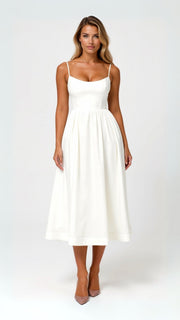 Taminé | Flowing Midi Dress – Elegant Fit 4