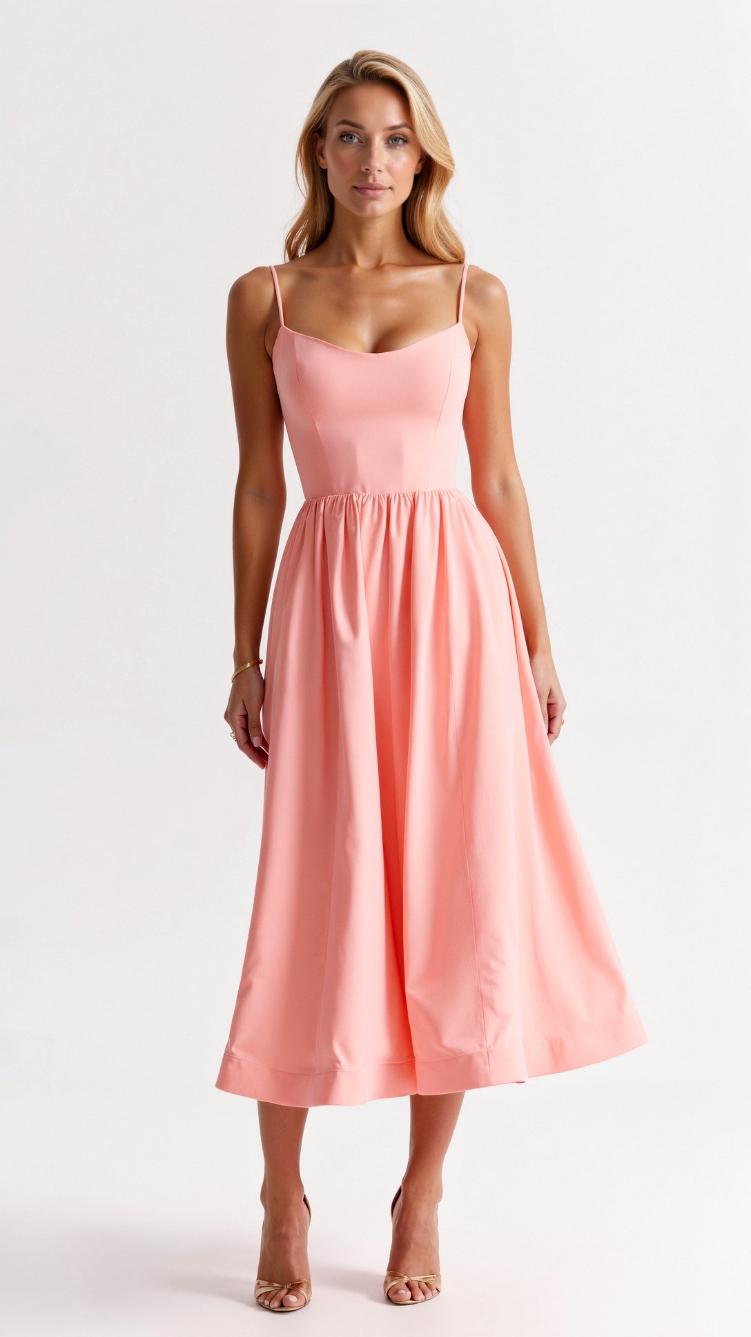 Taminé | Flowing Midi Dress – Elegant Fit 7