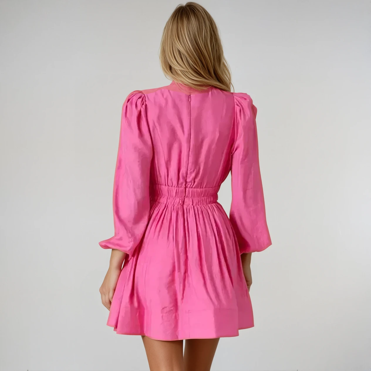 Seraphina Elegant Pink Mini Cocktail Dress A Statement of Sophistication 1