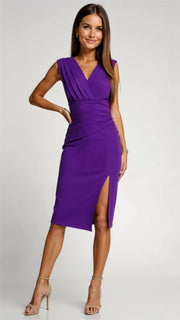 Felvia | Pleated Evening Dress – Maxi Length 3