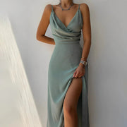 Valeria | Sultry Plunge Gown – Elegance with a Bold Touch 6