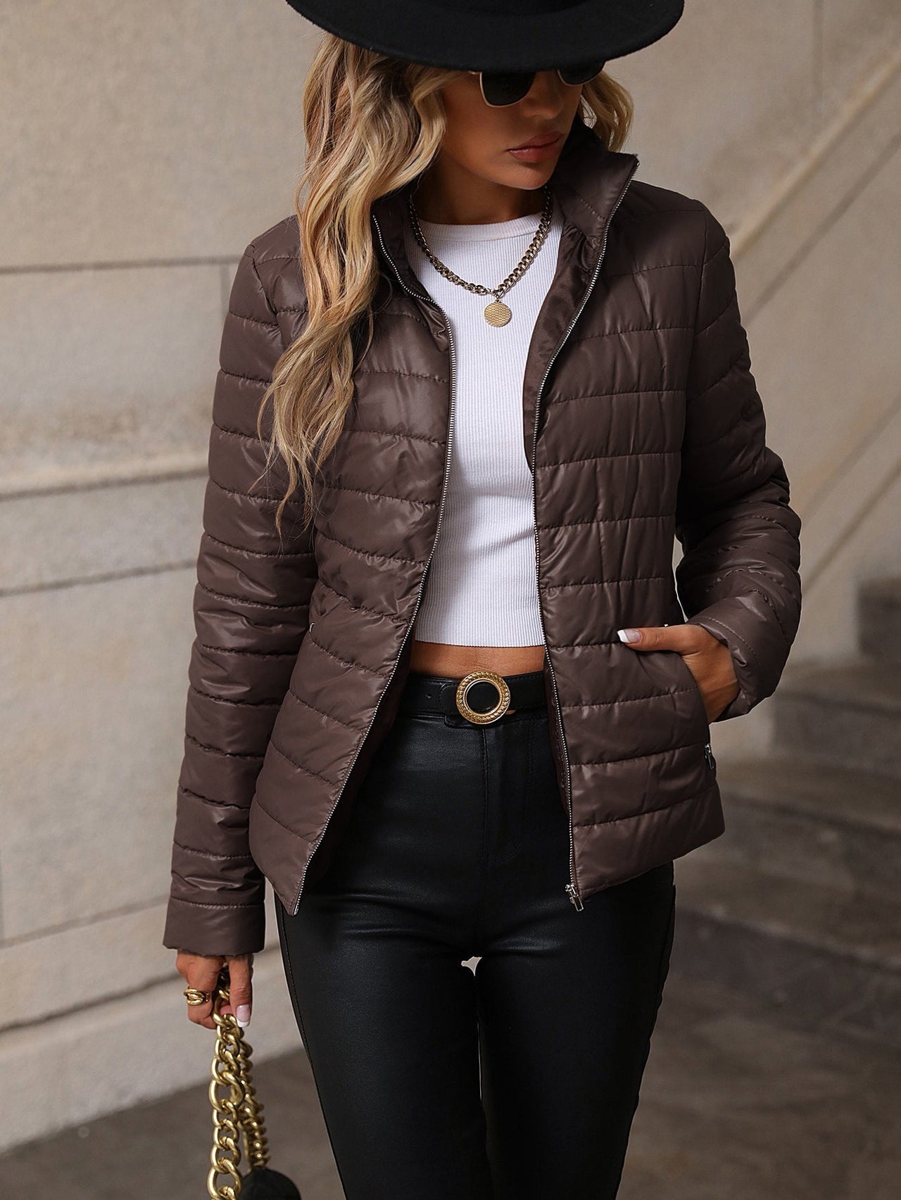 Biruvi | Women’s Quilted Transitional Jacket