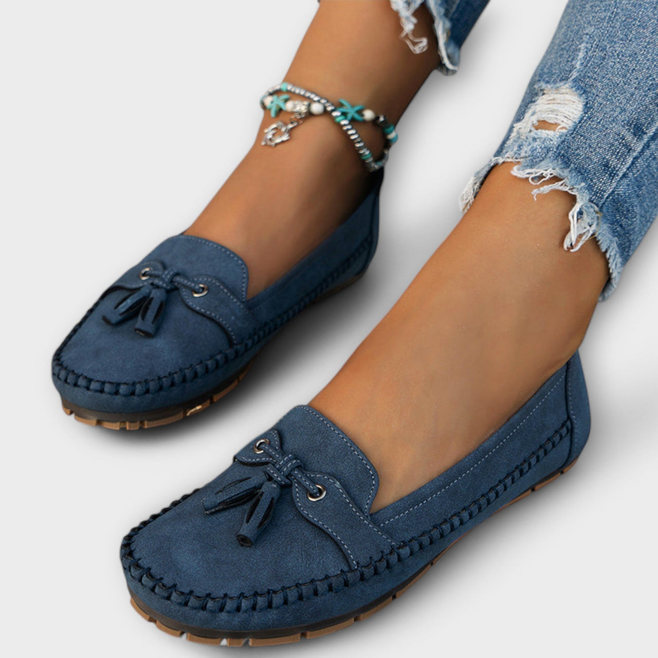Biruvi | Women’s Slip-on Flat Loafers