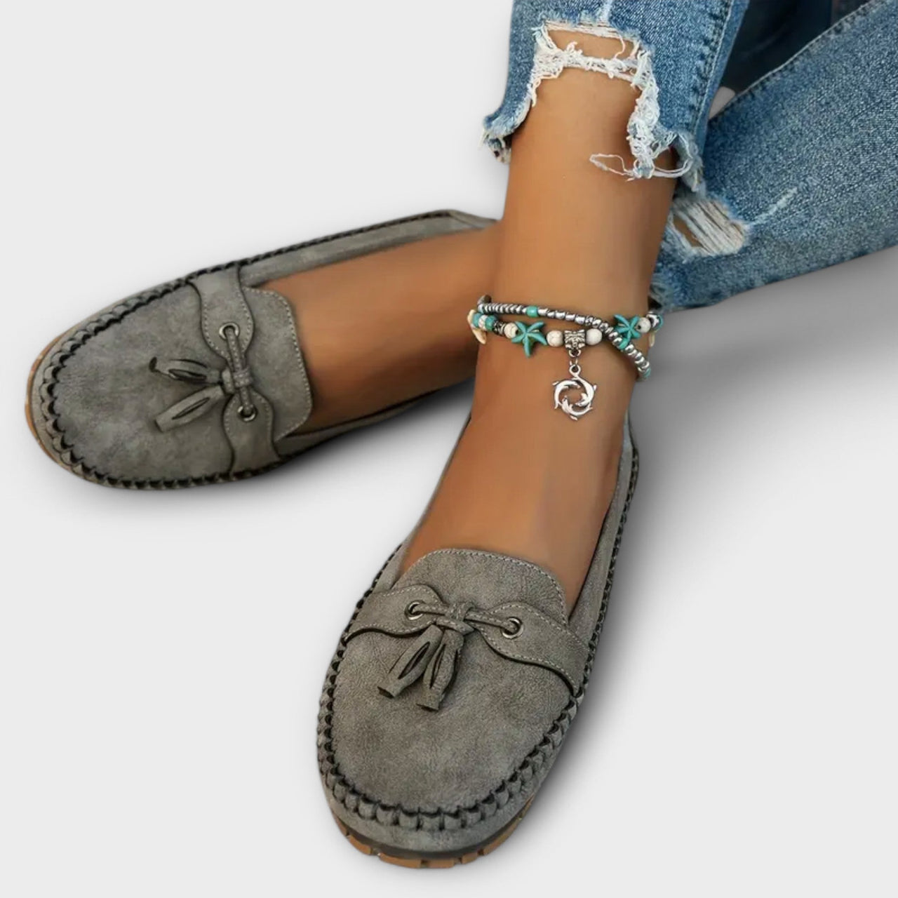 Biruvi | Women’s Slip-on Flat Loafers