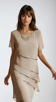 Eleanor | Tiered Elegance Maxi Dress – Timeless Sophistication with Graceful Movement 0