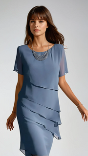 Eleanor | Tiered Elegance Maxi Dress – Timeless Sophistication with Graceful Movement 1