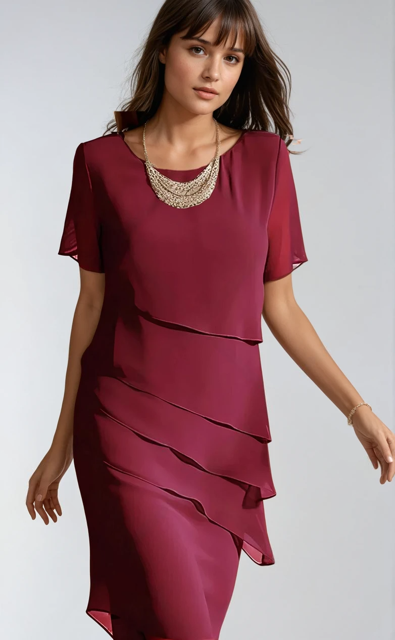 Eleanor | Tiered Elegance Maxi Dress – Timeless Sophistication with Graceful Movement 3