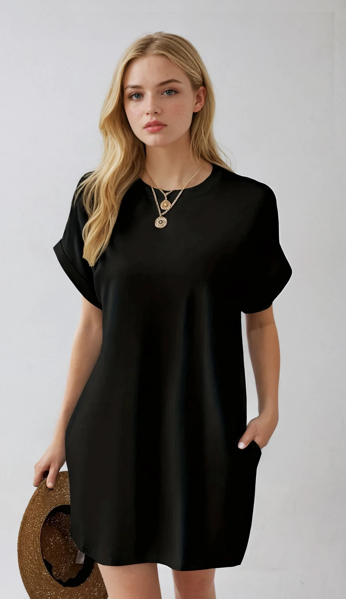 Sofia | Everyday T-Shirt Dress – Effortless Casual Chic 0