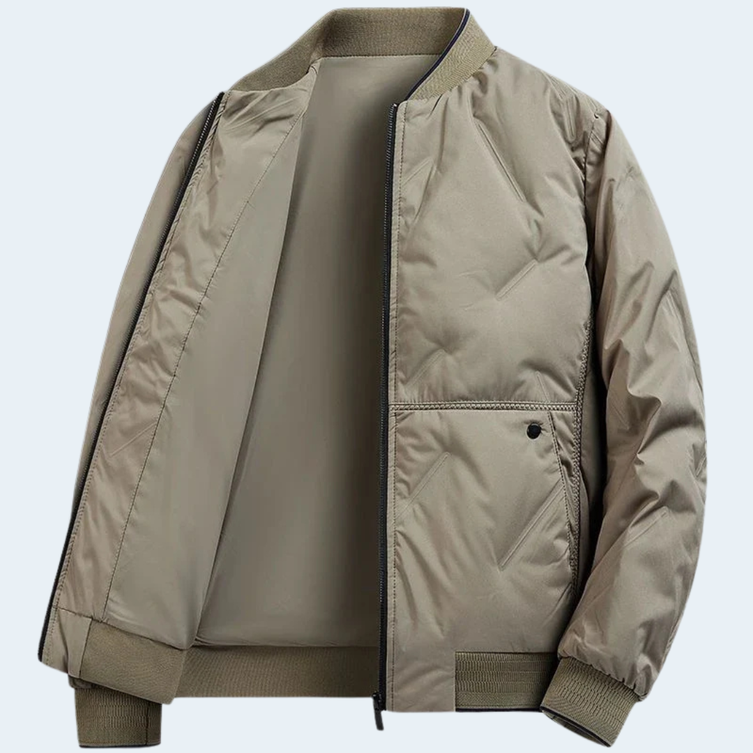 Biruvi | Men’s Padded Bomber Jacket