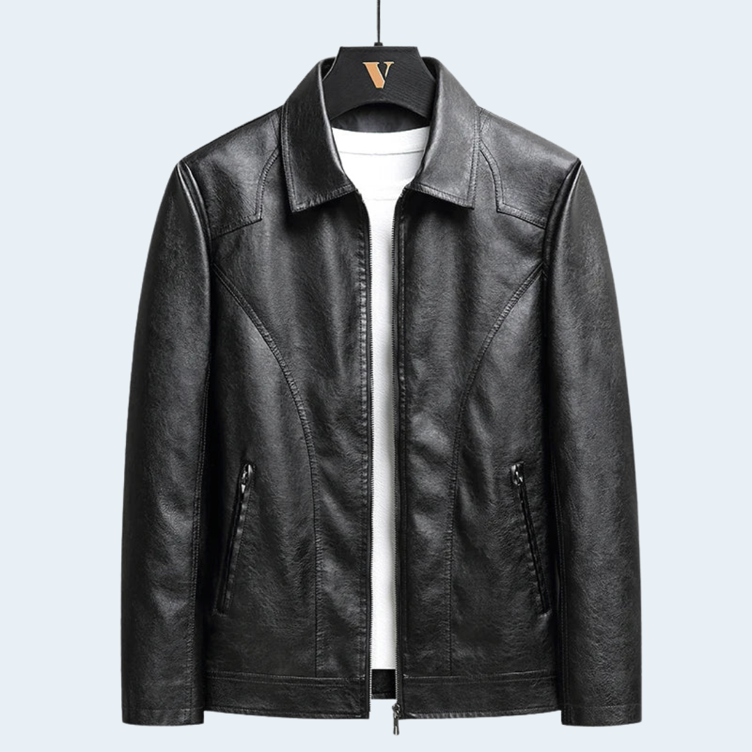 Biruvi | Men’s Vintage Leather Jacket
