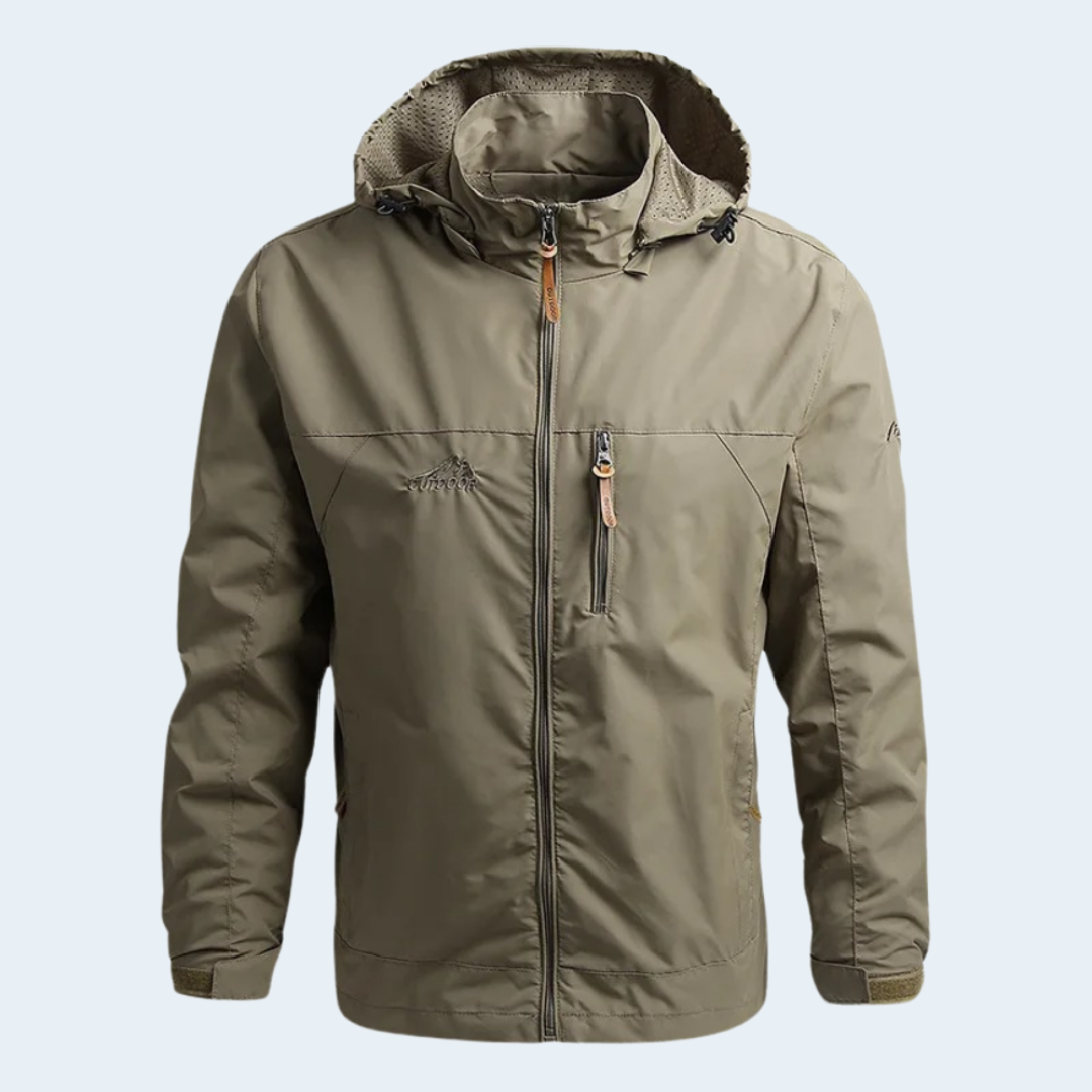 Biruvi | Men’s Waterproof Hooded Jacket