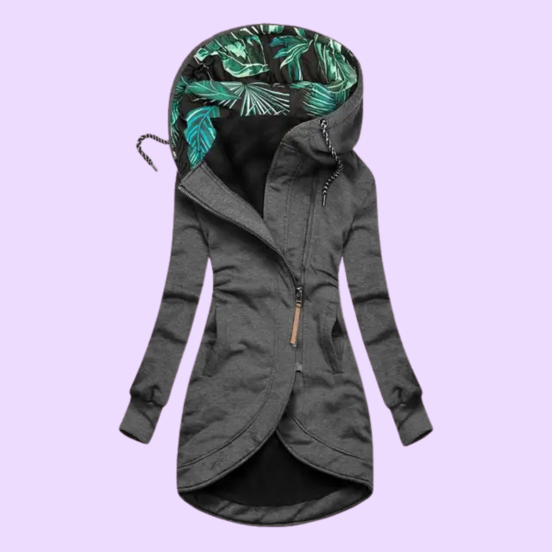 Biruvi | Women’s Windproof Winter Jacket with Insulated Lining