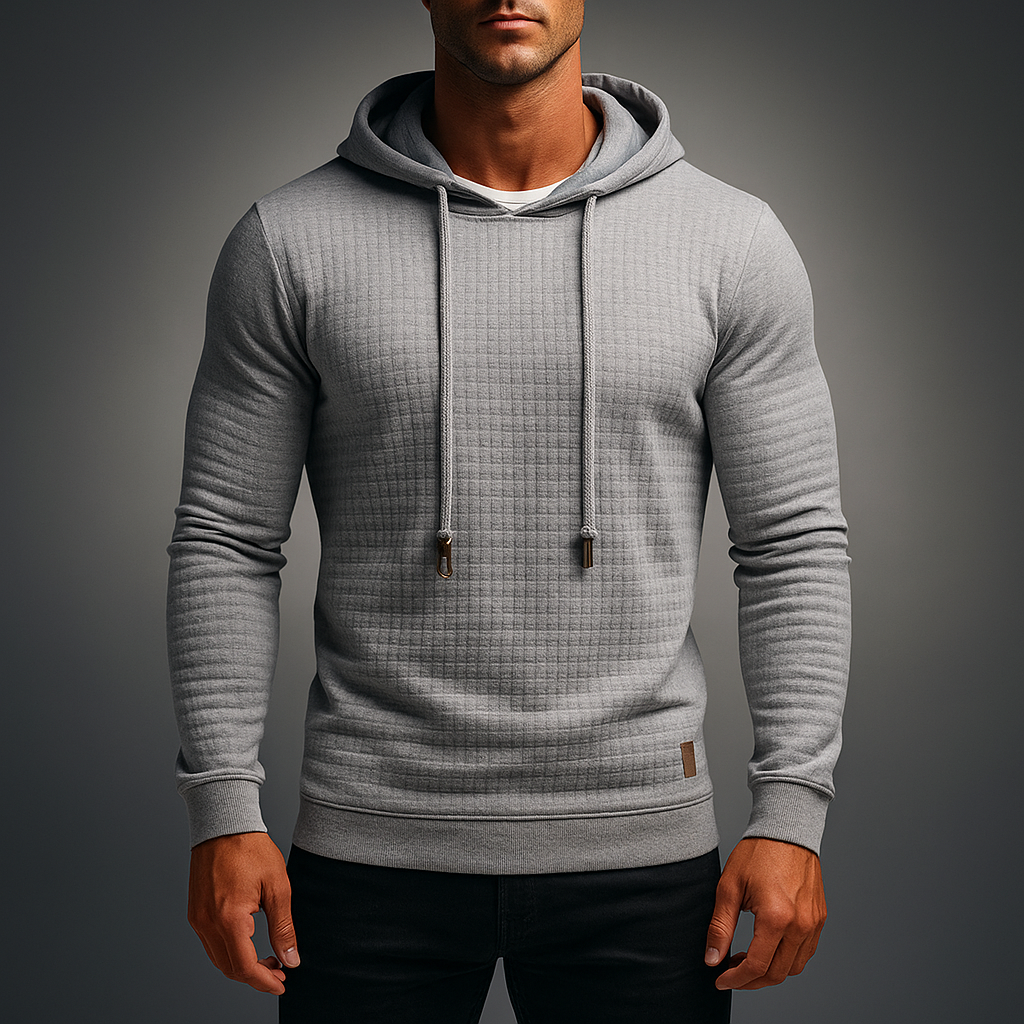 Biruvi | Men’s Soft-Knit Relaxed Fit Pullover Hoodie