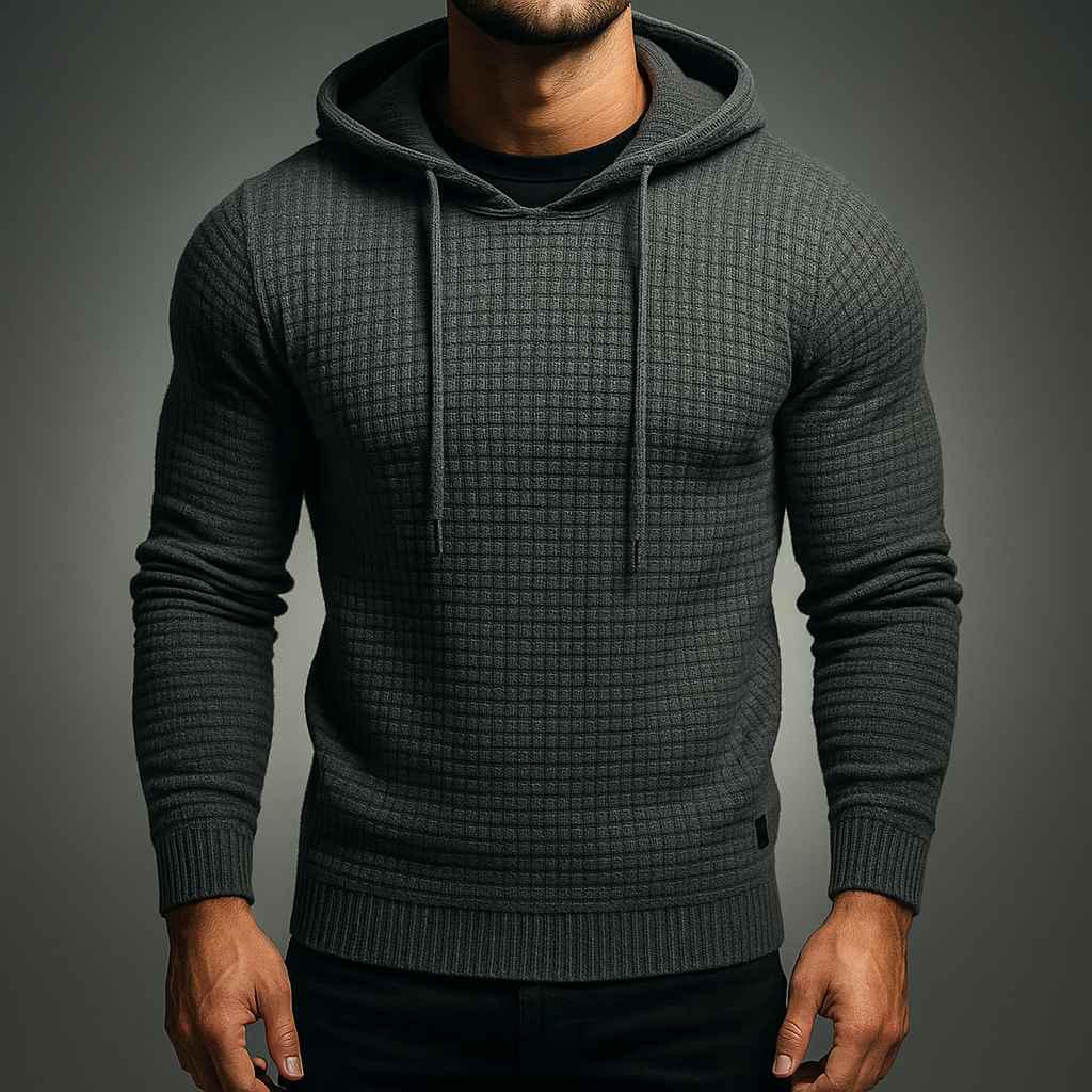 Biruvi | Men’s Soft-Knit Relaxed Fit Pullover Hoodie