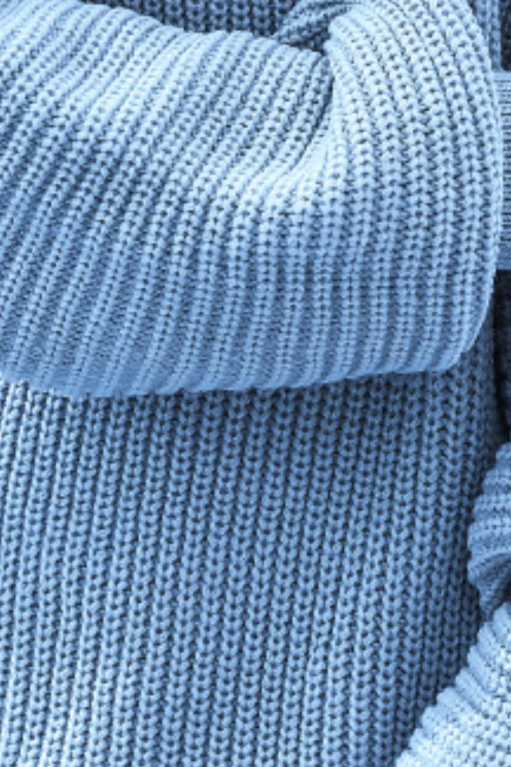 Biruvi | Women’s Boat Neck Long Sleeve Mini Sweater Dress