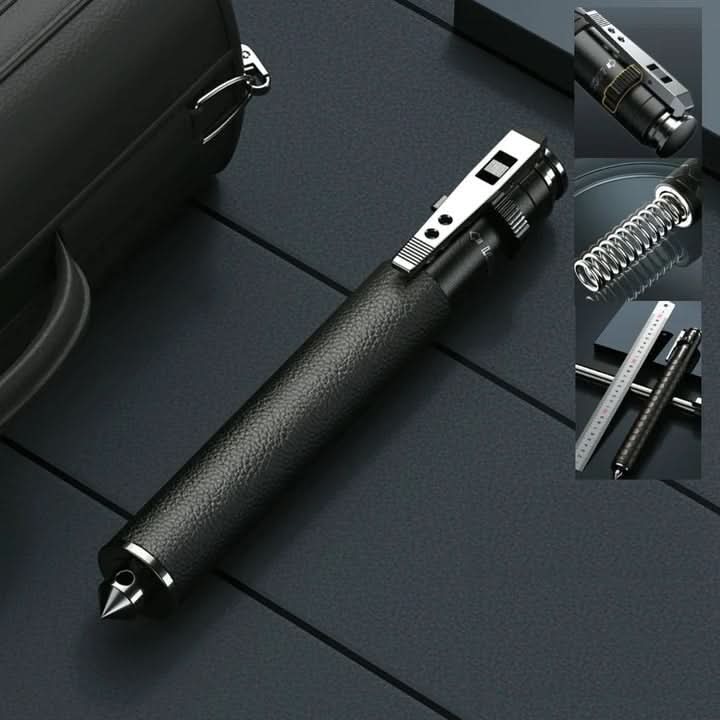 Aluminum Hiking Stick with Ergonomic Grip – Ideal for Outdoor Walking or Trekking