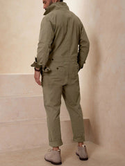 Armand | Relaxed Fit Cotton Flight Overalls