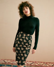 Azure | Sheer Lace Knit Festival Top
