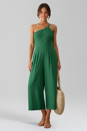 Blythe | One-Shoulder Wide-Leg Jumpsuit