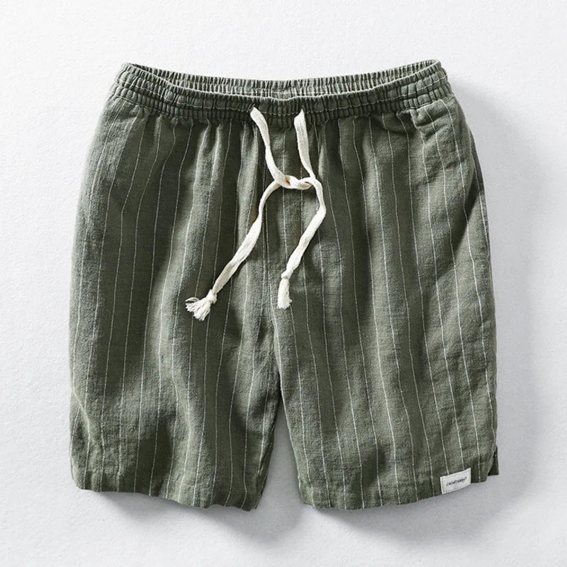 Brooke | Relaxed Fit Linen Drawstring Shorts