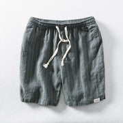 Brooke | Relaxed Fit Linen Drawstring Shorts