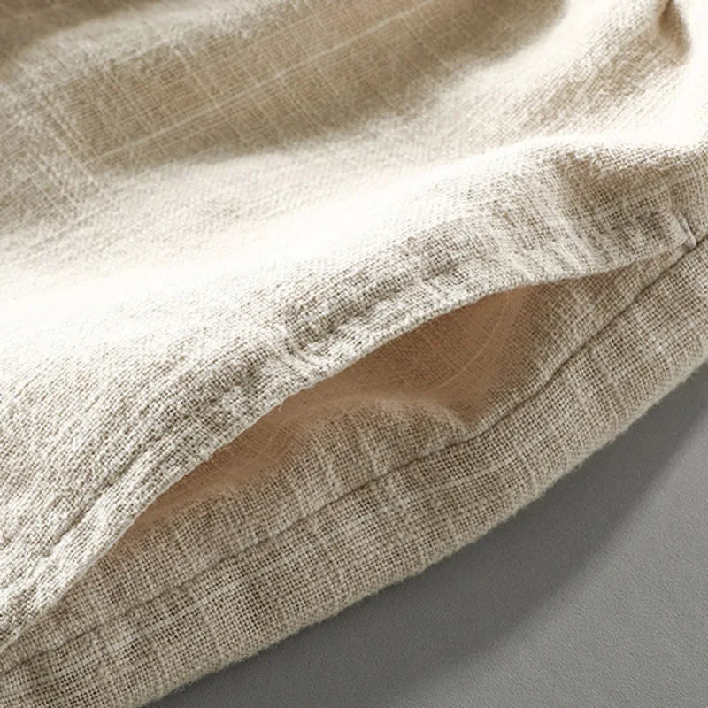 Brooke | Relaxed Fit Linen Drawstring Shorts