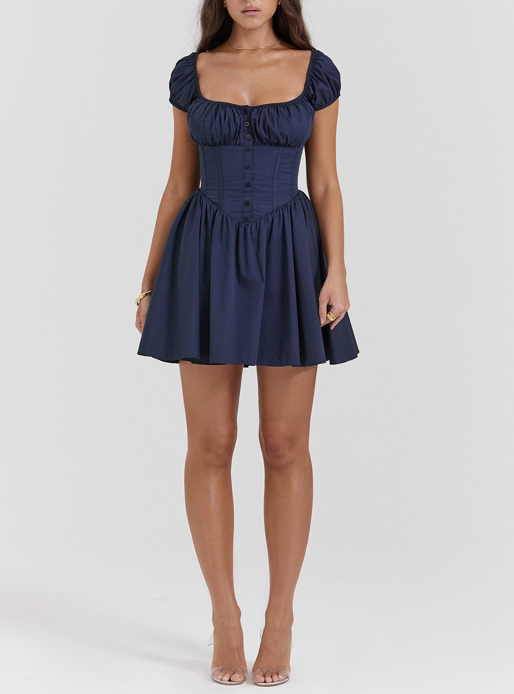Camille | Gathered Fit A-Line Summer Dress