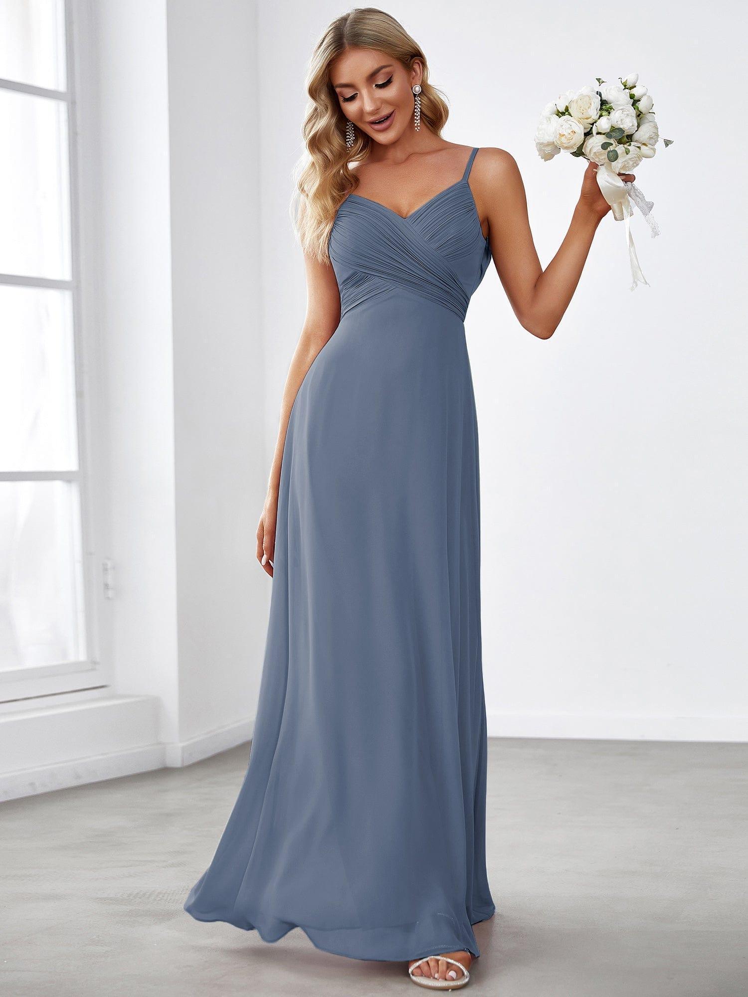 Capri | Pleated Fit Sweetheart Neckline Bridesmaid Dress