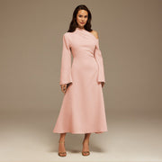 Cassandra | Asymmetric Fit Crepe Wedding Guest Dress