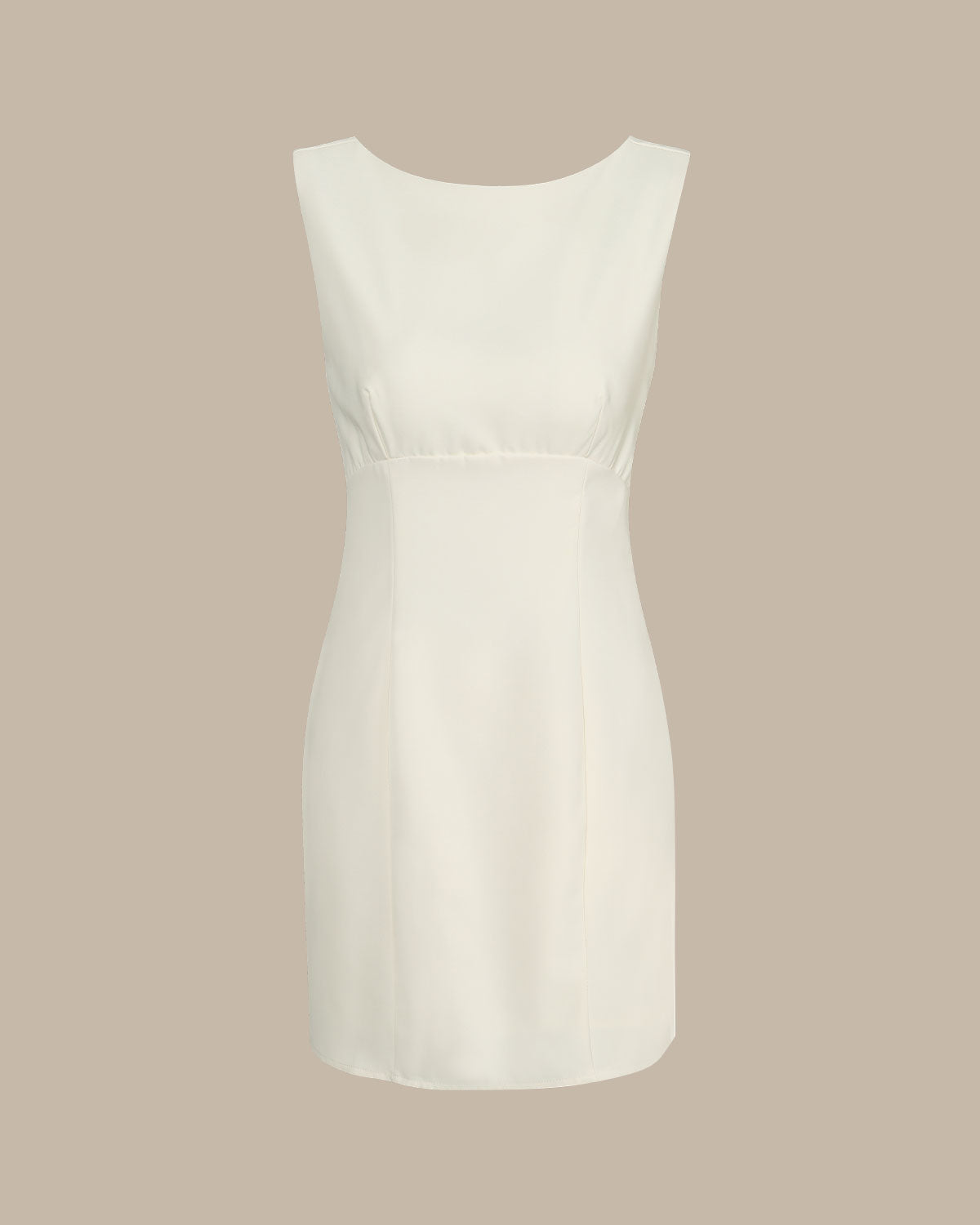 Chanel | Sleeveless Backless Bowknot Mini Dress