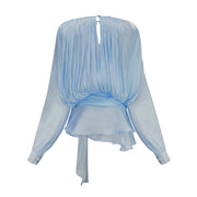 Claudia | Pleated Ruffled Mini Summer Dress