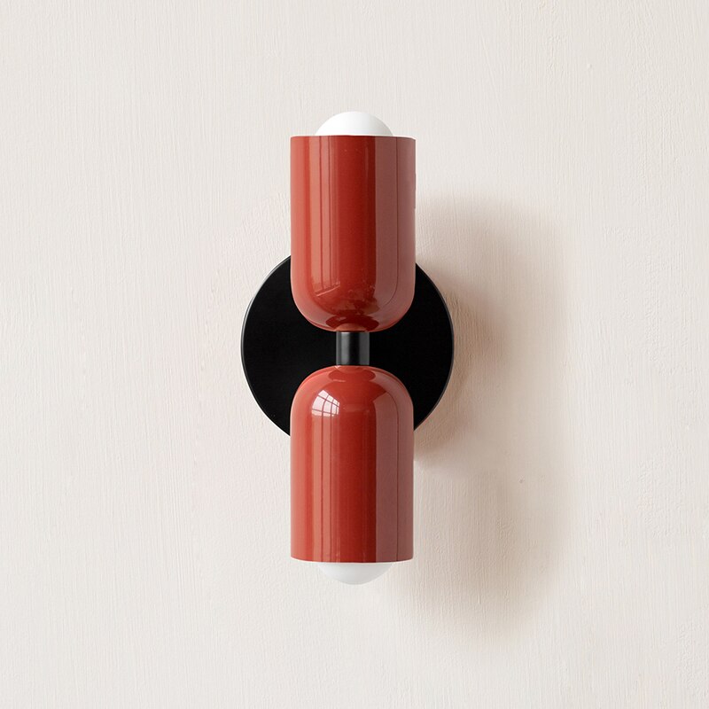 Colorful Modern Wall Sconce with Ambient Light – Ideal for Living Room or Bedroom