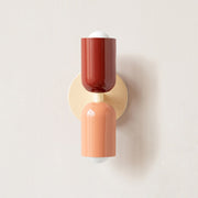 Colorful Modern Wall Sconce with Ambient Light – Ideal for Living Room or Bedroom