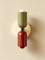 Colorful Modern Wall Sconce with Ambient Light – Ideal for Living Room or Bedroom