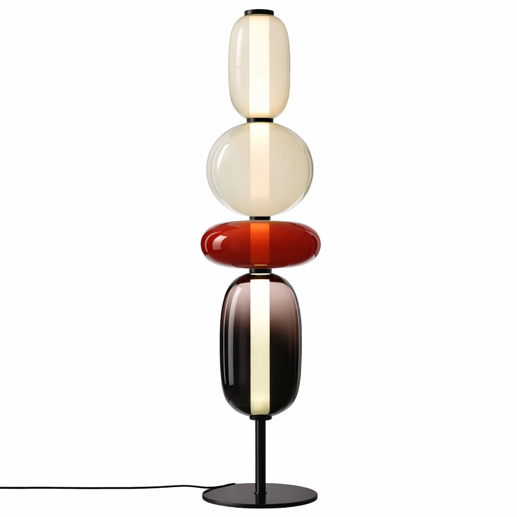 Contemporary Color Accent Floor Lamp with Slim Profile – Ideal for Living Room by Newton