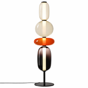 Contemporary Color Accent Floor Lamp with Slim Profile – Ideal for Living Room by Newton